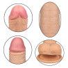 LoveToy Nature Cock Gode réaliste DUAL Silicone 13 x 3.5 cm Chair
